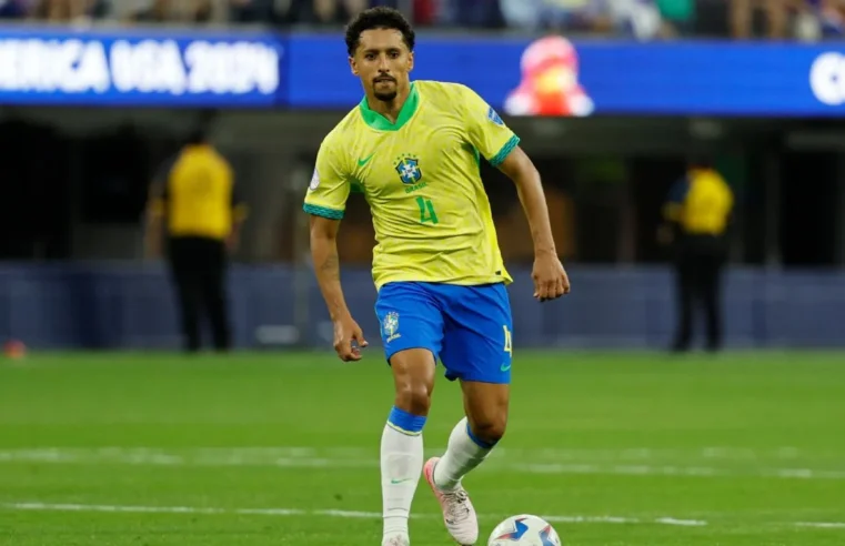 Marquinhos é desfalque contra a França e Ancelotti indica substituto